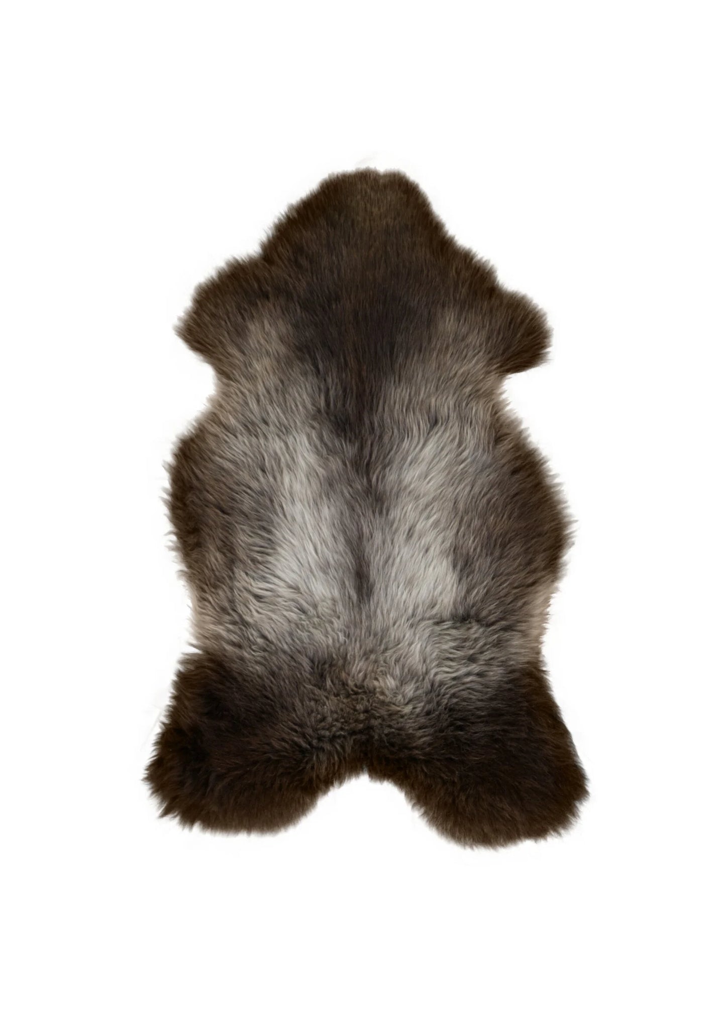 Blauwe Texelaar Schapenvacht - Zeer Exclusief 110x85 cm.)